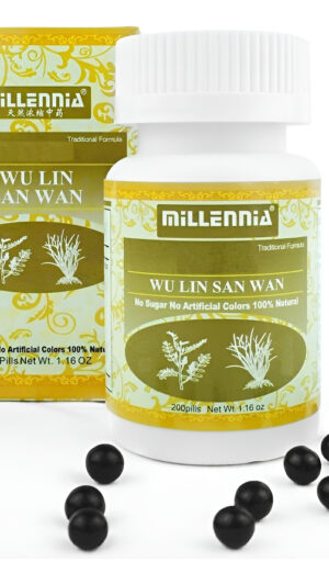 Millennia Wu Lin San Wan Suplemento Tradicional, 200 Pastillas, Paquete De 12