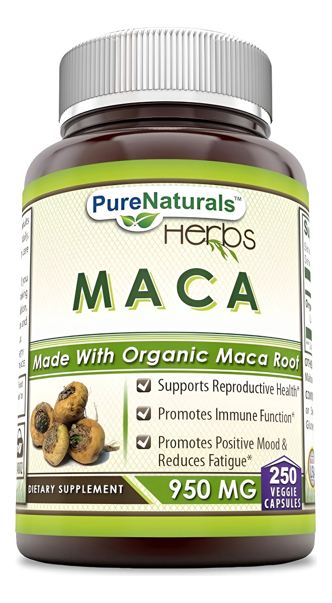 Pure Naturals Maca 250 Cápsulas