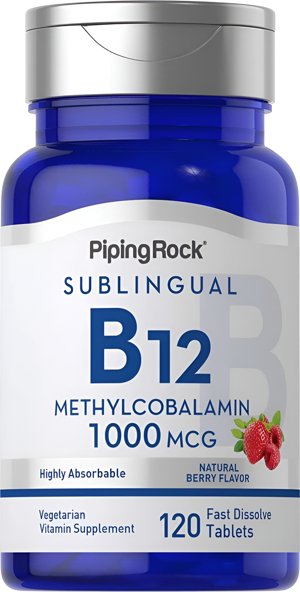 Piping Roca Vitamina B12 Sublingual 1000 Mcg 120 Tabletas Su