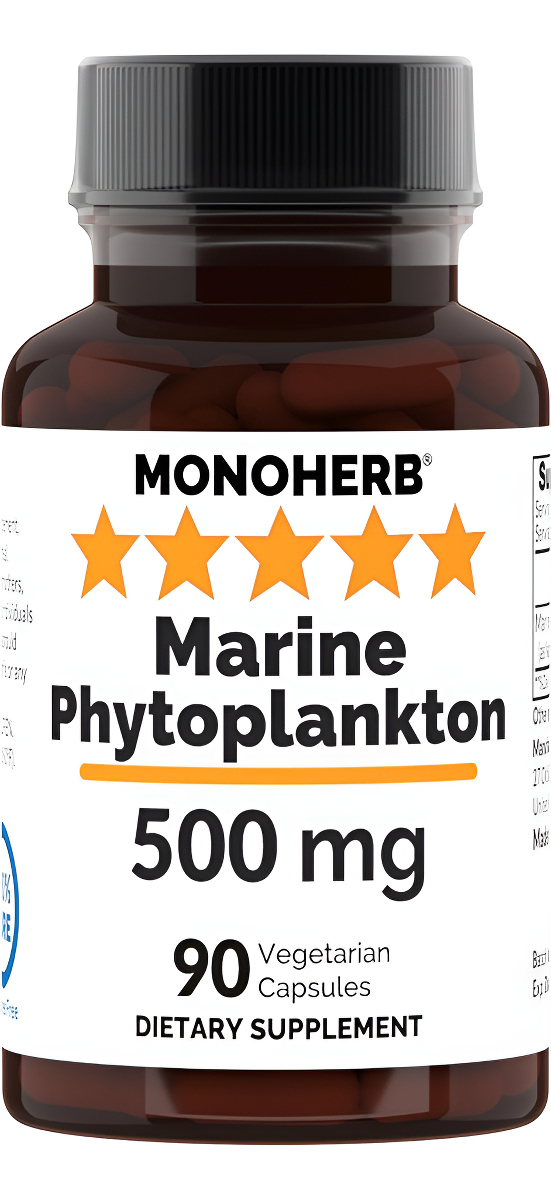 Fitoplancton Marino 500 Mg - 90 Cápsulas Vegetarianas