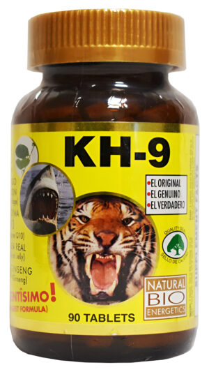 Elp Essential Kh 9 Tabletas Multivitamínicas Natural Bio Energetics Hierba Mineral Amino Enzimas (90 Tabletas)