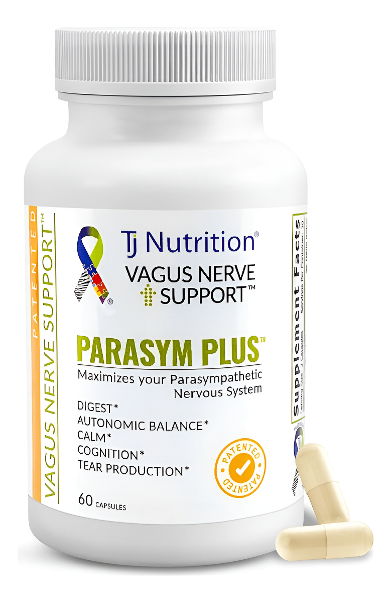 Parasym Plus - Soporte Patentado Para El Nervio Vago | Digest | Equilibrio Autónomo | Calma | 60 Cápsulas |