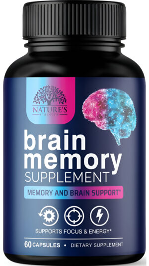 Nootropic Brain Supplements Focus Memory Supplement Píldoras  Apoyo Mental Y Concentración  Salud Cerebral Y Energía
