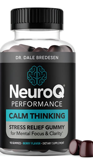 Lifeseasons Neuroq - 90 Gomitas Calm Thinking - Apoyo De Relajación, Calma Y Concentración
