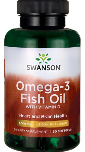 Aceite De Pescado Omega 3 Con Vitamina D  De Swanson