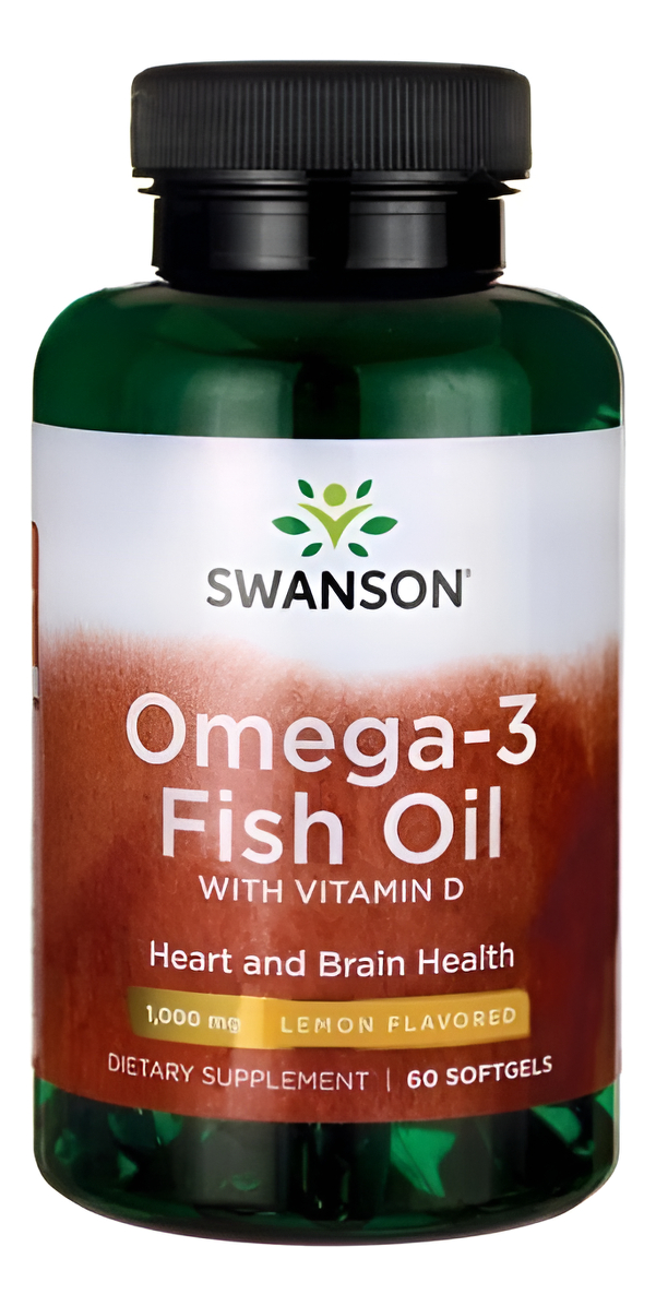 Aceite De Pescado Omega 3 Con Vitamina D De Swanson