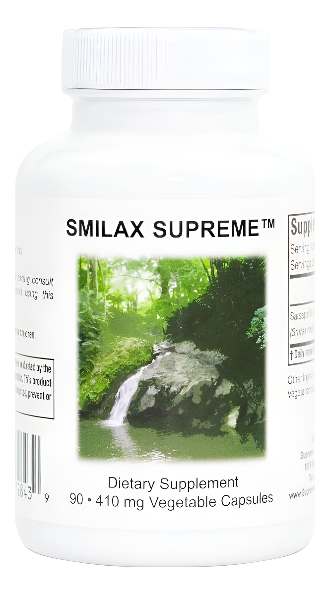 Supreme Nutrition Smilax Supreme, 90 Cápsulas Vegetarianas Puras De Zarzaparrilla