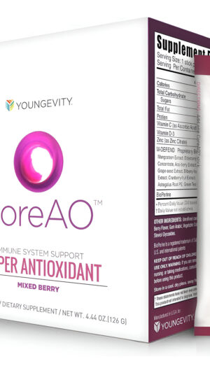 Coreao Stik & Nu Kai Active Gear 30ct  Hasta 60 Porciones  Antioxidante  Con Mangostán