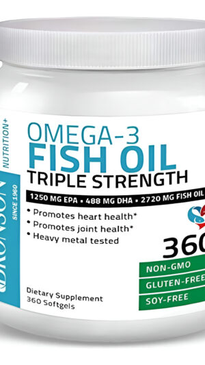 Omega 3 Aceite De Pescado 360 Caps
