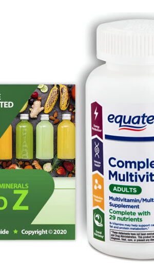 Equate Complejo Multivitamínico Para Adultos 200 Tabletas