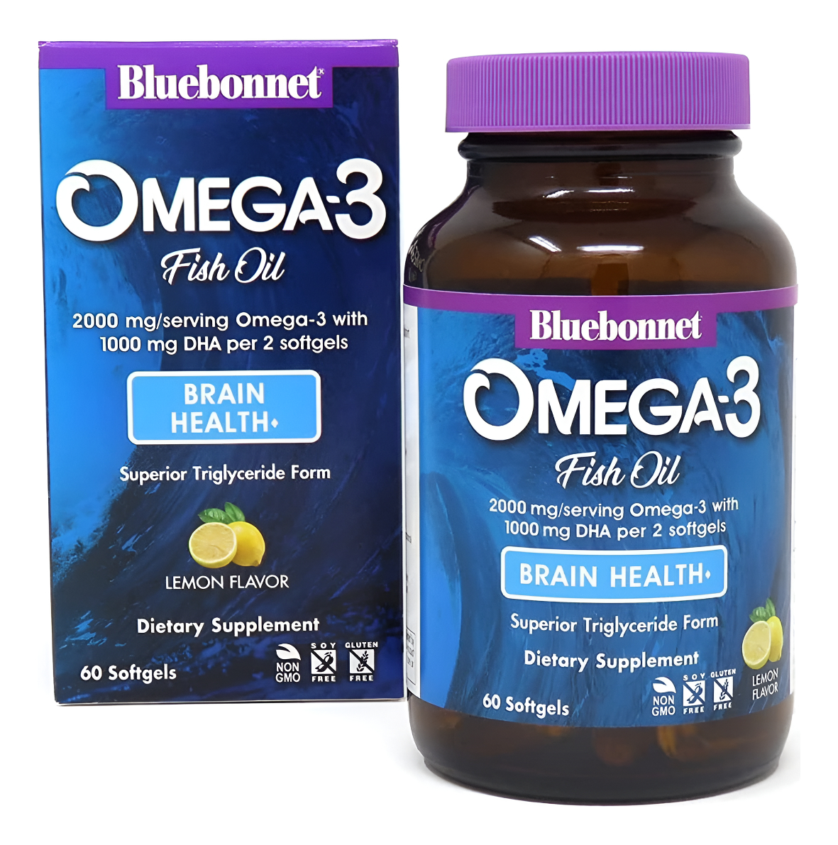 Omega-3 60 Caps Bluebonnet - Unida
