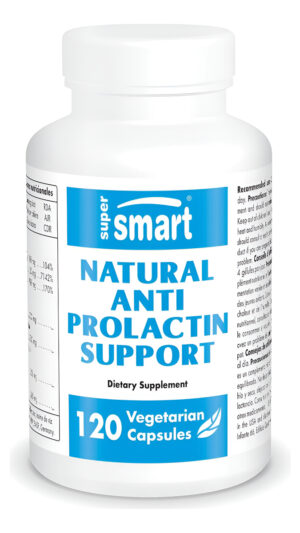 Supersmart - Suplemento Natural Anti Prolactina - Con Vitamina B6 P5p, Mucuna Pruriens, Raíz De Maca, Ashwagandha | Sin