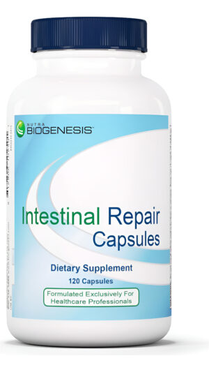 Nutra Biogenesis - Cápsulas De Reparación Intestinal - Vitamina E, L-glutamina Y Butirato De Sodio
