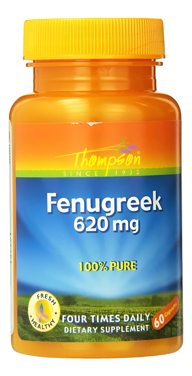Thompson Fenugreek Fenogreco 620 Mg 60 Cáps
