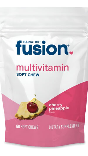 Bariatric Fusion Multivitamínico Bariátrico Suave Con Sabor A Fruta Para Pacientes Poscirugía Bariátrica, 60 Unidades