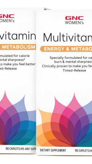 Gnc Multivitamin Energy & Metabolism   Twin Pack