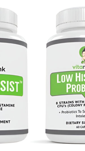 Histaresist Bloqueador De Histamina Para Intolerancia A La Histamina Y Probióticos Bajos En Histamina - Combate La Int