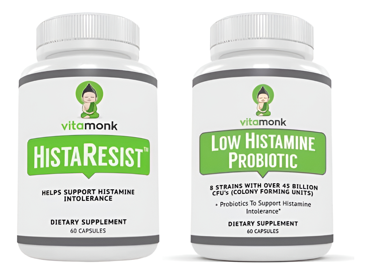 Histaresist Bloqueador De Histamina Para Intolerancia A La Histamina Y Probióticos Bajos En Histamina - Combate La Int