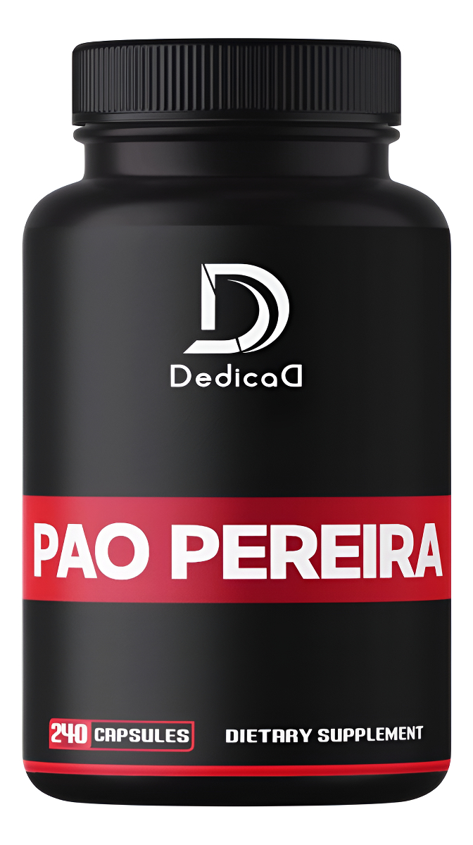 Cápsulas Exactas De Corteza De Pao Pereira De 1000 Mg 240 Unidades Para Suministro De 4 Meses Fórmula De Extracto F