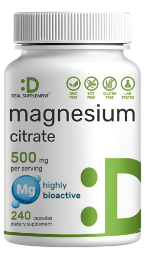 Citrato Magnesio 240cap Deal Su