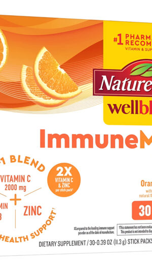 Vitamina C D3 Y Zinc Para El Sistema Inmune 30 Sobres
