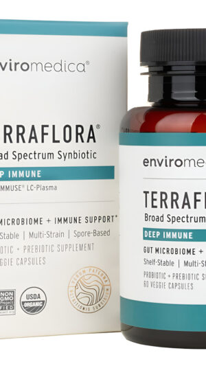 Enviromedica Terraflora Deep Immune Sbo Probiotic + Suplemento Prebiótico  Un Antibiótico En Forma De Esporas De Bacil
