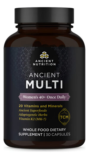 Ancient Nutrition Multivitamínico Para Mujeres, Ancient Multi Women's 40+ Suplemento Vitamínico Una Vez Al Día