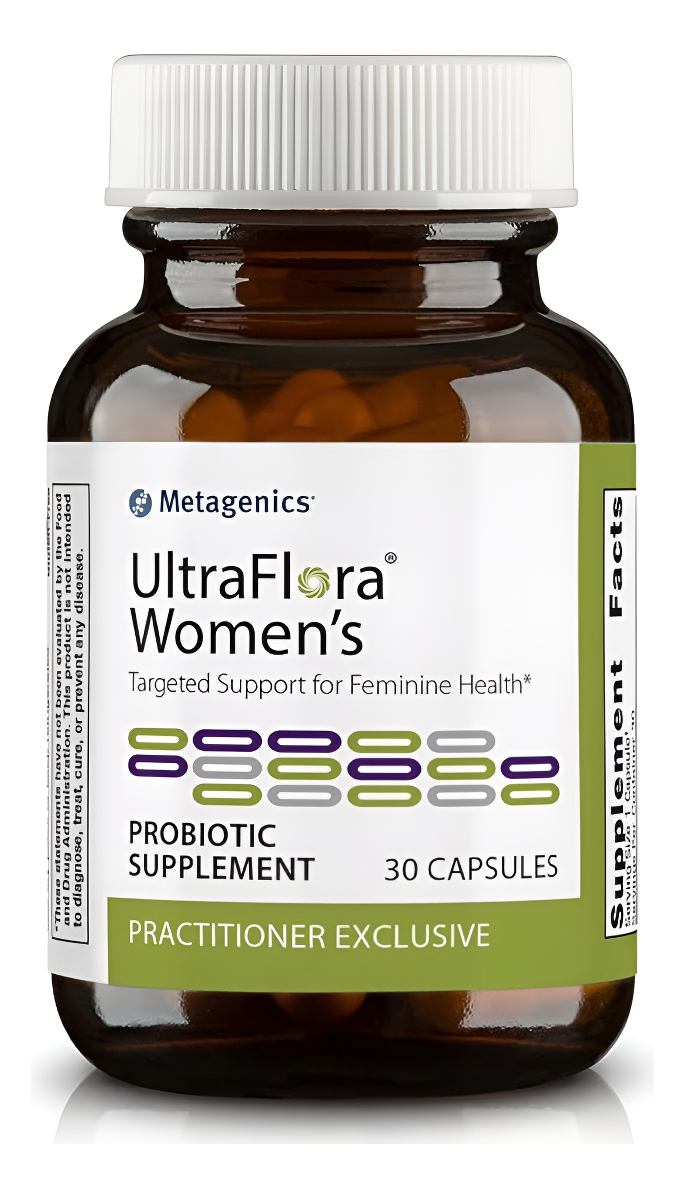 Metagenics Ultraflora - Probióticos Para Mujer Para La Salud Vaginal - Apoya La Microflora Y La Comodidad Urinaria - Co