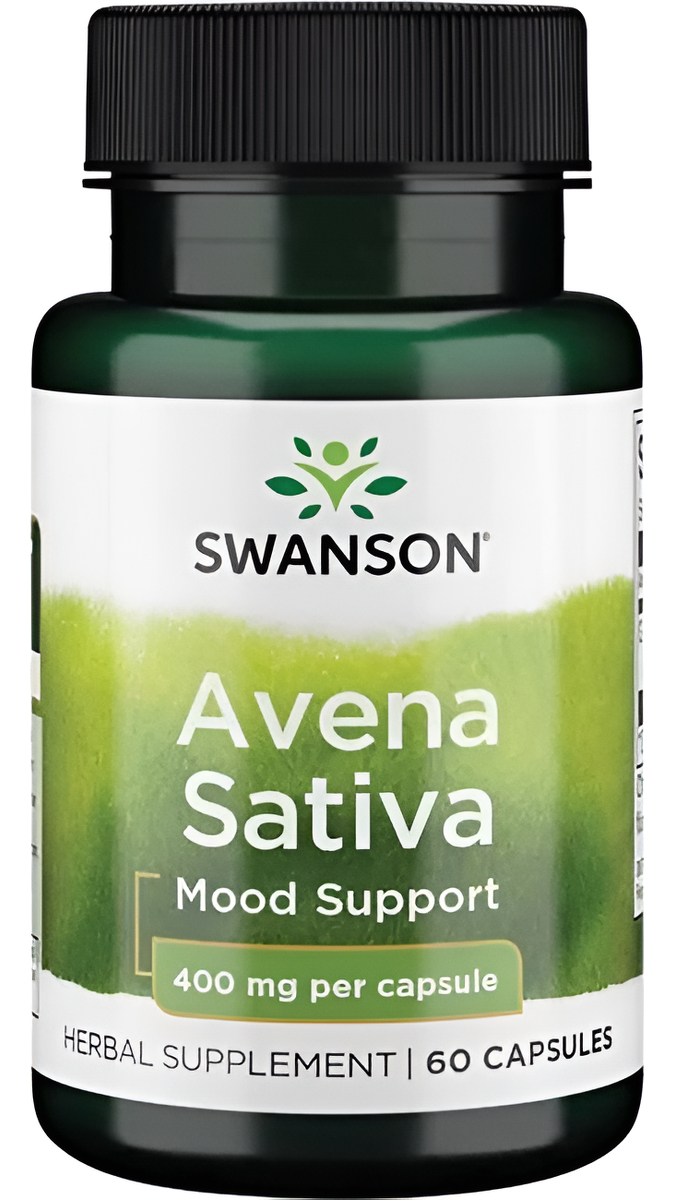 Full Spectrum Avena Sativa 60caps 400mg De Swanson