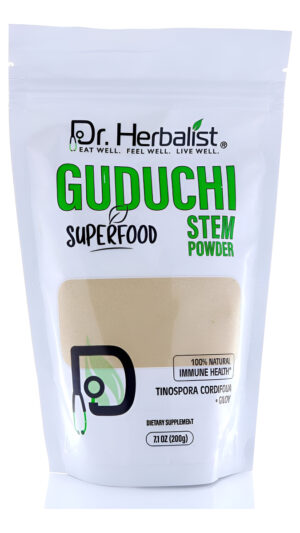 Dr. Herbalist Polvo De Guduchi 7.05 Oz / 200g I Tinospora Cordifolia I Apoyo Inmune