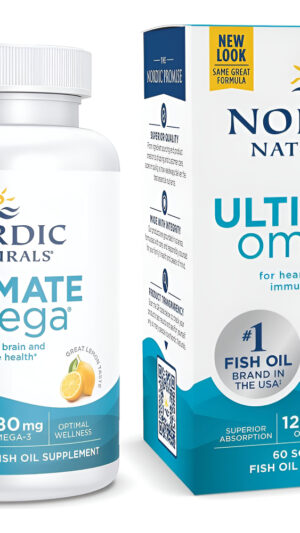 Omega 3 Nordic Naturals Ultimate 1280 Mg 60 Capsulas