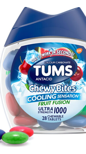 Tums Chewy Bites 28 Tabletas Masticables Antiácido