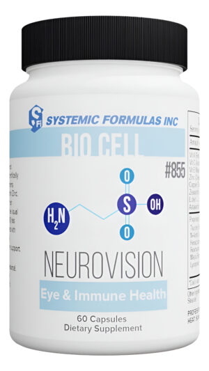 Systemic Formulas Neurovision Eye & Immune Health 60 Cápsulas Biocell #855. Protección Ocular. Fórmula Neurológica Para