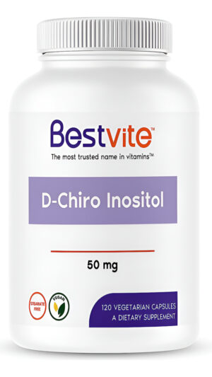 Bestvite D  Chiro Inositol (120 Cápsulas Vegetarianas)   Sin