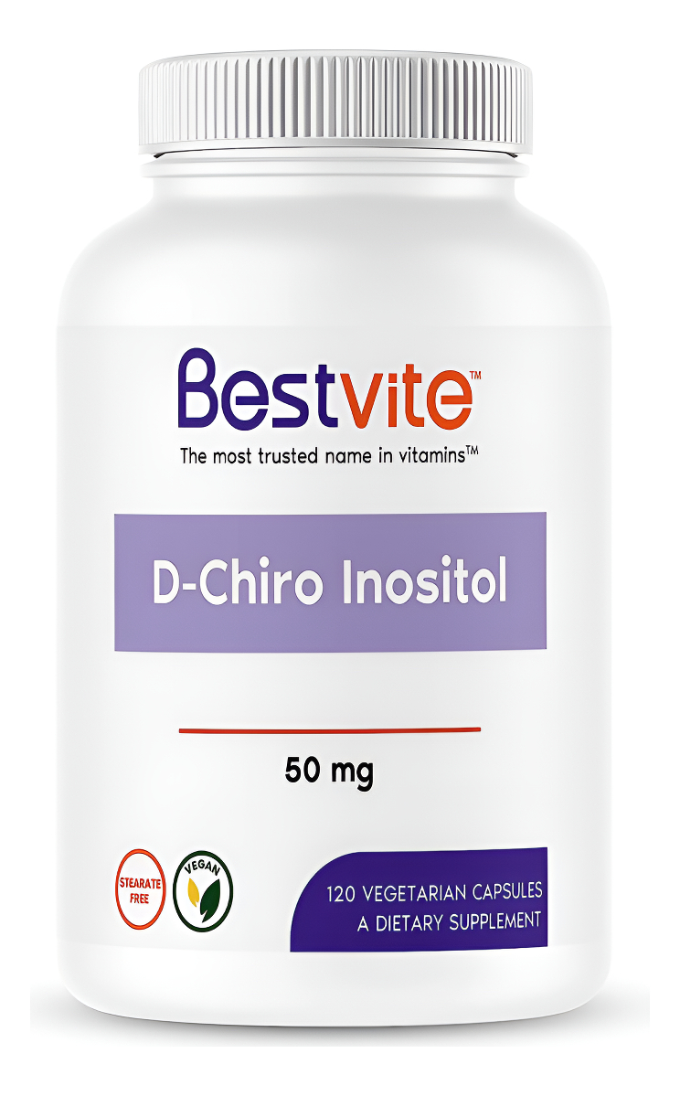 Bestvite D Chiro Inositol (120 Cápsulas Vegetarianas) Sin