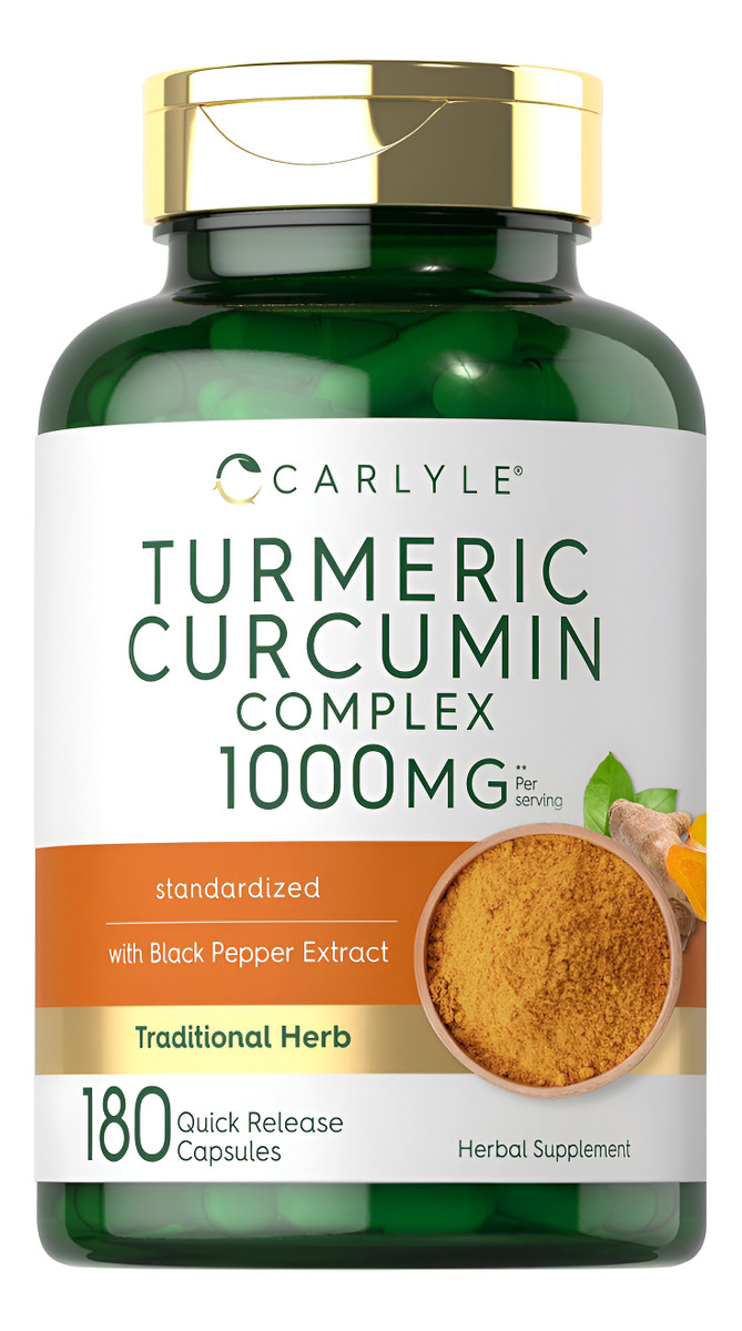 Carlyle Curcumina De Cúrcuma 1000mg 180 Cápsulas