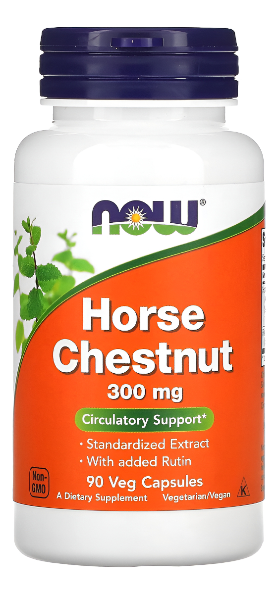 Extracto De Castaño De Indias 300 Mg Now Foods 90 Cápsulas