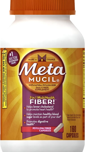 Metamucil Fibra  160 Capsulas