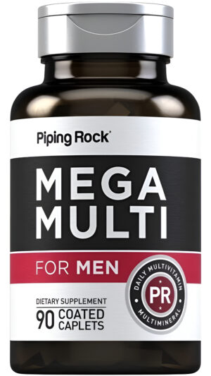 Multivitamínico Para Hombres | 90 Cápsulas | Mega Multivitamínico | Vitaminas Para Hombres | Sin Omg, Suplemento Sin Gl