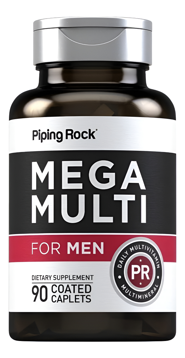 Multivitamínico Para Hombres | 90 Cápsulas | Mega Multivitamínico | Vitaminas Para Hombres | Sin Omg, Suplemento Sin Gl