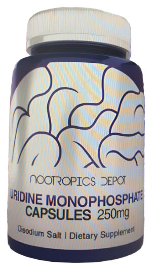 Nootropics Depot | Cápsulas De Monofosfato De Uridina | 120 Unidades | 250 Mg