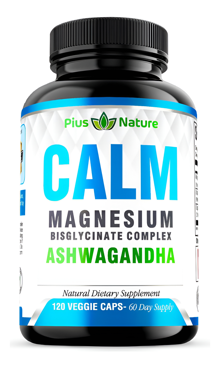 Calm - Glicinato De Magnesio Con Extracto De Raíz De Ashwagandha