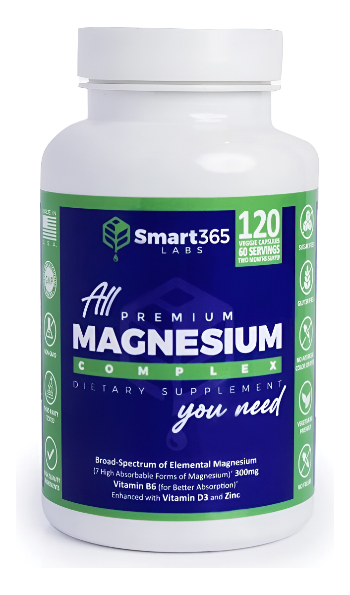 Complejo De Magnesio 120cap Sma