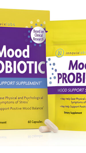 Innovixlabs Mood & Multi Probiotic Bundle Mood (60 Cápsulas) Probiótico Multicepa (60 Cápsulas De Liberación Temporal).
