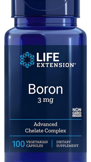 Life Extension Boro 3 Mg 100 Cápsulas Vegetarianas
