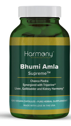 Bhumi Amla Supreme - Chanca Piedra  Harmony Nutraceutical De Mayor Potencia, Máxima Bioactividad, Suplemento Herbario