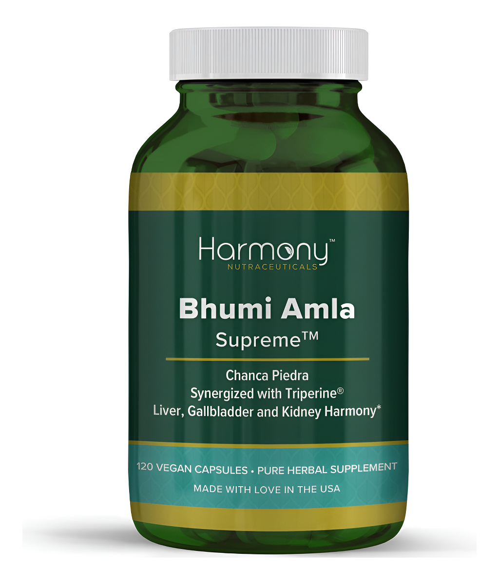 Bhumi Amla Supreme - Chanca Piedra Harmony Nutraceutical De Mayor Potencia, Máxima Bioactividad, Suplemento Herbario