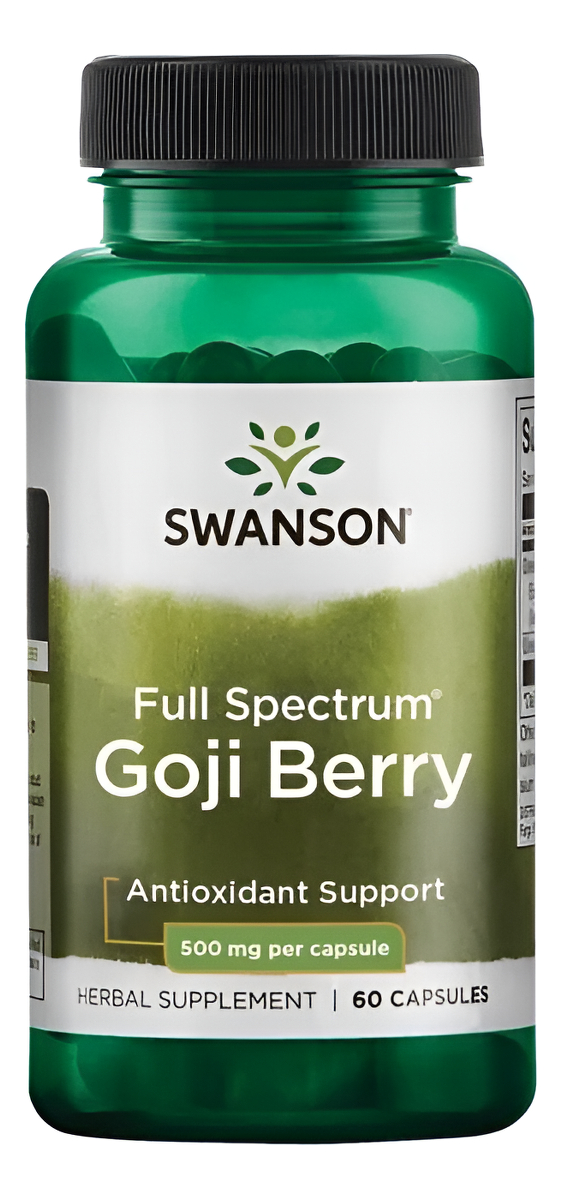 Baya De Goji De Espectro Completo 500mg 60caps