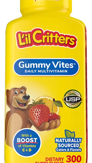 Gummy Vites - Suplemento Dietético Multivitamínico Masticable Para Niños, 300 Unidades