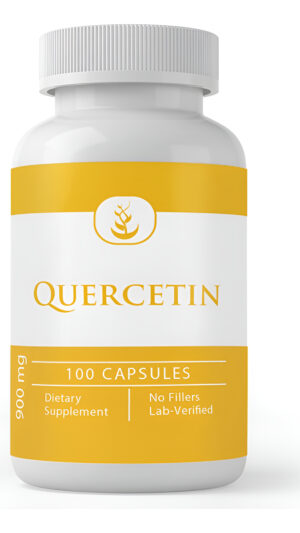 Pure Original Ingredients Quercetina (100 Cápsulas) Siempre Pura, Sin Aditivos Ni Rellenos, Verificado Por Laboratorio